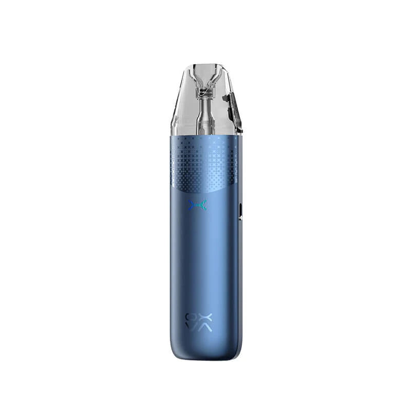 OXVA Nexlim 2 Mini vape kit in Navy Blue, featuring a slim premium chassis and a top-fill pod cartridge, available at Ecosmok.