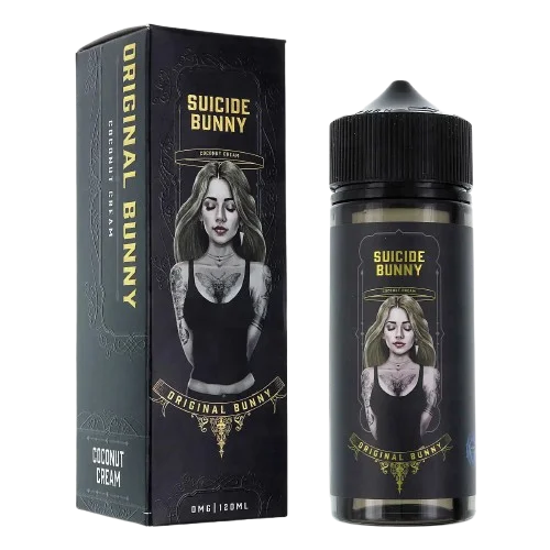 Suicide Bunny 100ml E-Liquid Original Bunny – premium 0mg vape juice with bold flavors and smooth 70/30 VG PG blend for rich clouds