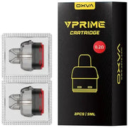 Genuine OXVA VPrime replacement pods V, 2ml capacity with convenient side-fill design, ensuring easy refills and compatibility with OXVA VPrime devices