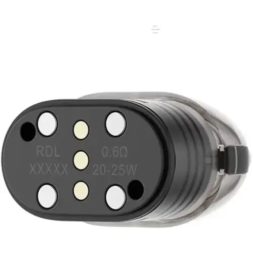 Genuine OXVA VPrime replacement pods V, 2ml capacity with 0.6 Ohm coil and side-fill design, providing rich flavor, smooth vapor production, and easy refilling for OXVA VPrime devices