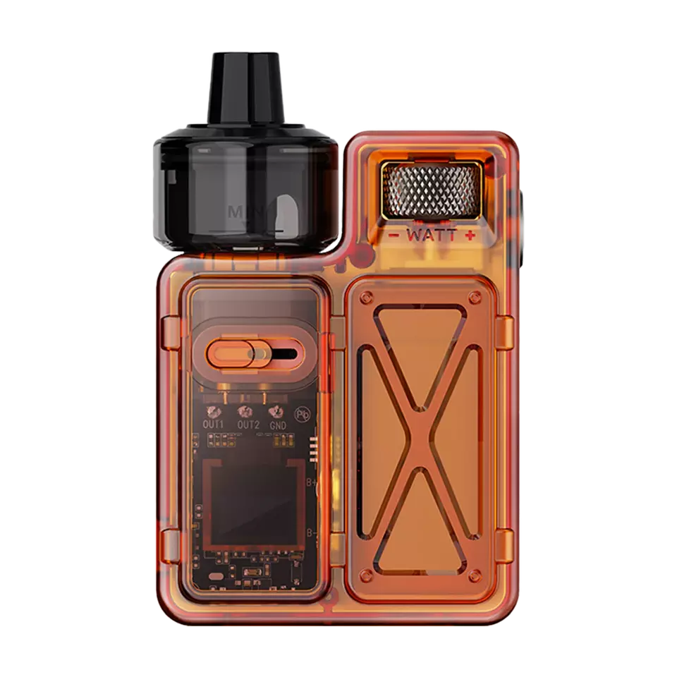 Orange Uwell Crown M Kit 35W 1000mAh 2ML Pod Mod