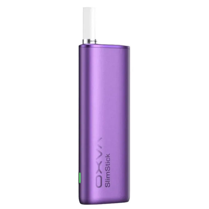 Oxva Slimstick Prefilled Pod Kit in Purple – sleek, compact vape device with prefilled pods for effortless vaping