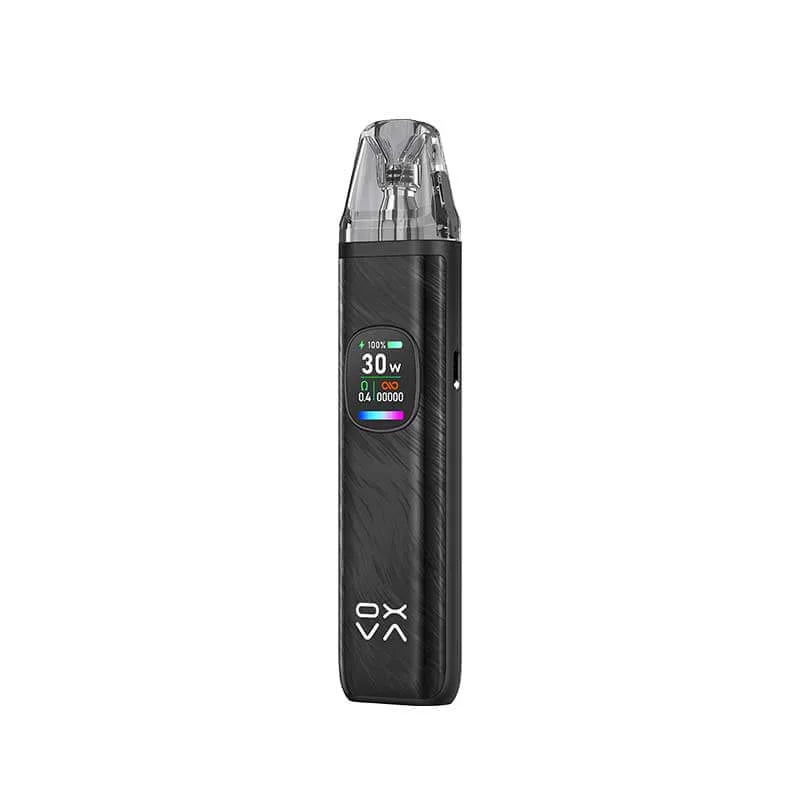 OXVA Xlim Pro 2 Pod Kit in Platinum Black – sleek and powerful vape device with a smart display, and enhanced airflow control for a tailored vaping experience.