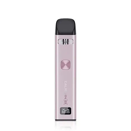 UWELL Caliburn G3 Pod System Kit in Pastel Pink – streamlined and powerful pod vape with a OLED display, adjustable wattage, and Pro-FOCS flavor technology for enhanced vaping performance.