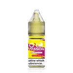 Load image into Gallery viewer, Bottle of Pina Daiquiri OXVA Ox Passion Nic Salt featuring tropical teal and creamy white packaging with detailed illustrations of pineapple wedges and a cocktail glass, accented by stylized lime and coconut motifs, bold OXVA logo and ‘Ox Passion’ flavor label in sleek typography—designed for nicotine salt vape devices.
