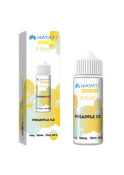 Pineapple Ice Hayati Pro Max E-Liquid 100ml – no nicotine vape juice with rich flavor and smooth 70/30 VG PG blend