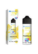 Load image into Gallery viewer, Pineapple Ice Hayati Pro Max E-Liquid 100ml – no nicotine vape juice with rich flavor and smooth 50/50 VG PG blend
