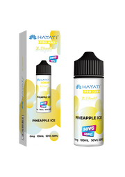 Pineapple Ice Hayati Pro Max E-Liquid 100ml – no nicotine vape juice with rich flavor and smooth 50/50 VG PG blend