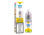 Load image into Gallery viewer, Pineapple Peach Mango WGA Crystal Salt Bar 10ml nic salt e-juice bottle for smooth MTL vaping
