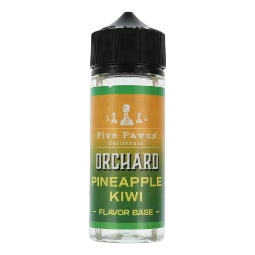 Five Pawns 100ml E-Liquid Pineapple Kiwi – premium handcrafted vape juice with complex flavors and smooth 50/50 VG PG blend