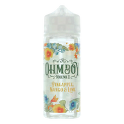 Ohm Boy Volume II E-Liquid 100ml Pineapple, Mango & Lime – premium fruity vape juice with authentic British flavors and smooth 70/30 VG PG blend