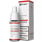 Load image into Gallery viewer, A product image showing a box and a bottle of Hangsen Pink Lemonade E-Liquid. The box is labeled with the flavor and nicotine strengths, and the bottle displays the Hangsen logo with a white cap.
