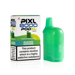 Load image into Gallery viewer, PIXL 8K Prefilled Pods in Blue Razz Lemonade flavor – compact vape device with up to 8,000 puffs.
