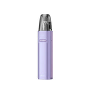 Voopoo Argus G4 Mini Pod Kit in Purple – compact refillable vape device with a 1650mAh battery, Multi-Ohm Cartridge technology, and adjustable airflow.