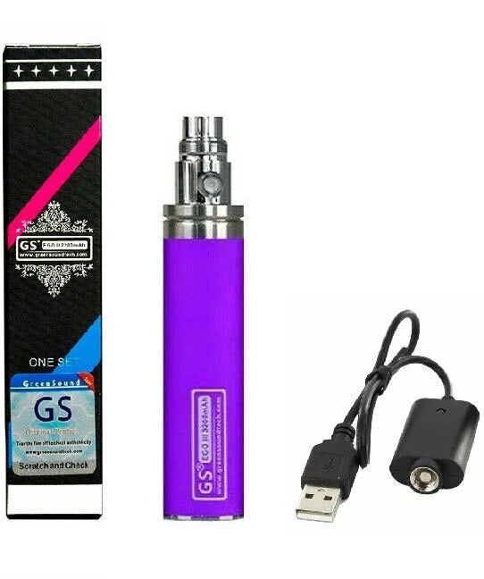 2200mah GS eGo II - Huge Capacity Battery With USB Charger
