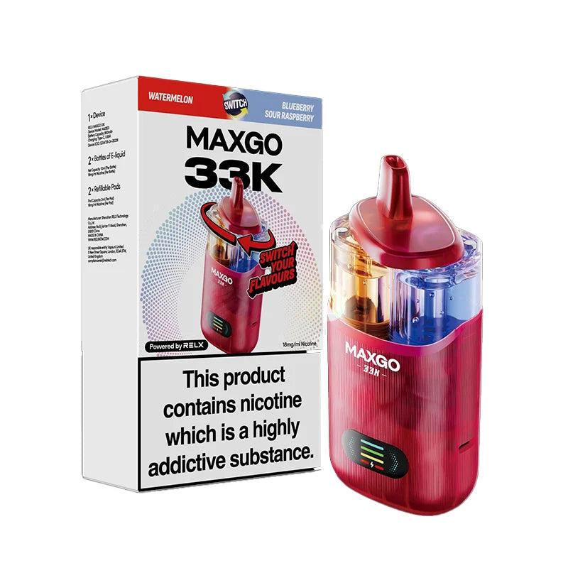 RELX MaxGo Combo 33K Prefilled Pod Kit