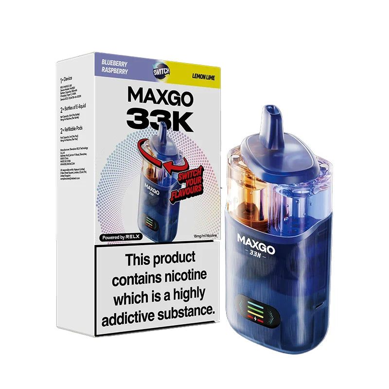 RELX MaxGo Combo 33K Prefilled Pod Kit