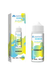 Rainbow Hayati Pro Max E-Liquid 100ml – no nicotine vape juice with rich flavor and smooth 50/50 VG PG blend