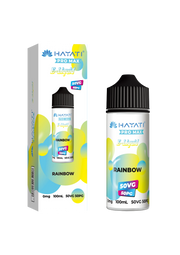 Rainbow Hayati Pro Max E-Liquid 100ml – no nicotine vape juice with rich flavor and smooth 50/50VG PG blend