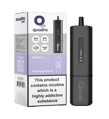 Quadro 2.4k Big Puffs, 2400mAh, 20mg - All Flavour