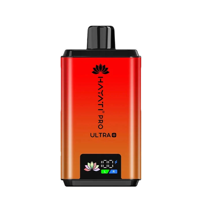 Hayati Pro Ultra Plus 25000 Prefilled Pod Kit in Raspberry Cola flavor – high-capacity vape device with up to 25,000 puffs.