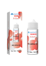 Load image into Gallery viewer, Red Apple Ice Hayati Pro Max E-Liquid 100ml – no nicotine vape juice with rich flavor and smooth 70/30 VG PG blend

