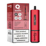 Load image into Gallery viewer, Red Series Quadro 2.4k Disposable Vape: Big Puffs, 2400mAh, 20mg
