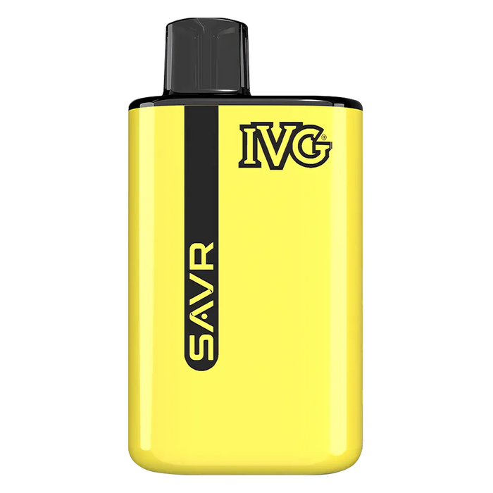 IVG SAVR Prefilled Pod Kit in Banana  Ice flavor – sleek vape device with up to 10,000 puffs.