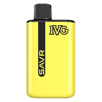 Load image into Gallery viewer, IVG SAVR Prefilled Pod Kit in Banana  Ice flavor – sleek vape device with up to 10,000 puffs.
