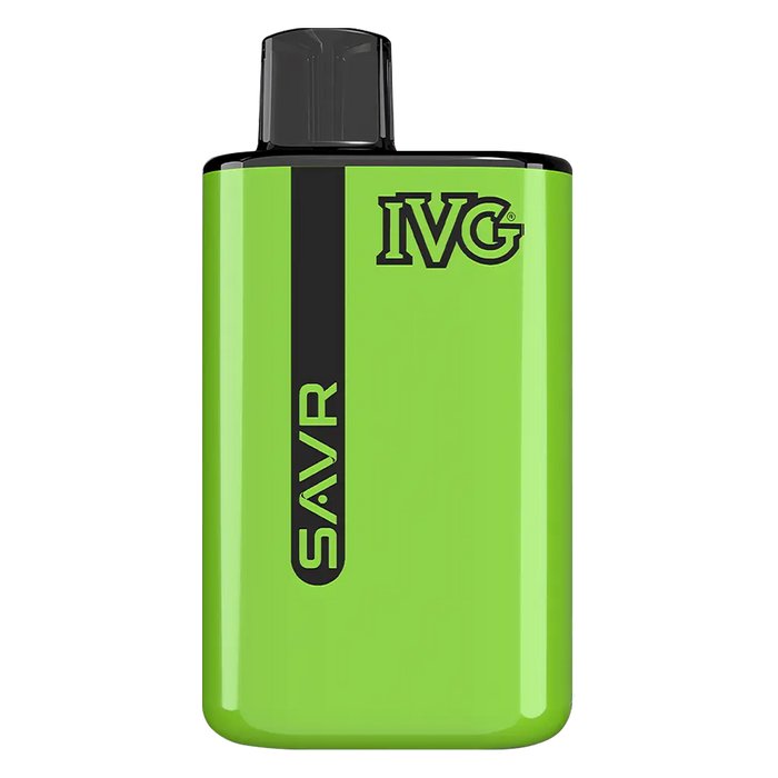 IVG SAVR Prefilled Pod Kit in Kiwi Passionfruit Guava flavor – sleek vape device with up to 10,000 puffs.