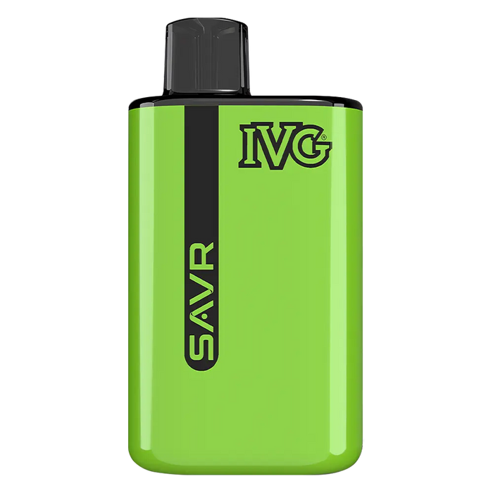IVG SAVR Prefilled Pod Kit in Lemon Lime flavor – sleek vape device with up to 10,000 puffs.