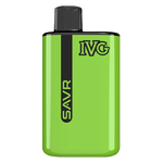 Load image into Gallery viewer, IVG SAVR Prefilled Pod Kit in Lemon Lime flavor – sleek vape device with up to 10,000 puffs.
