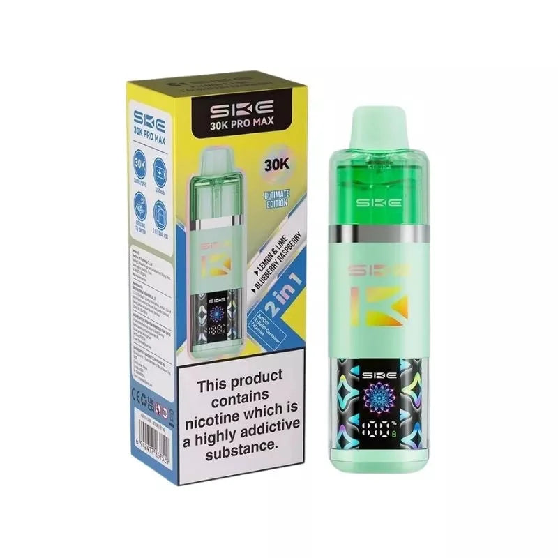 SKE 30K Pro Max 2-in-1 Pod Kit Ultimate Edition – dual-flavor, high-performance vaping device