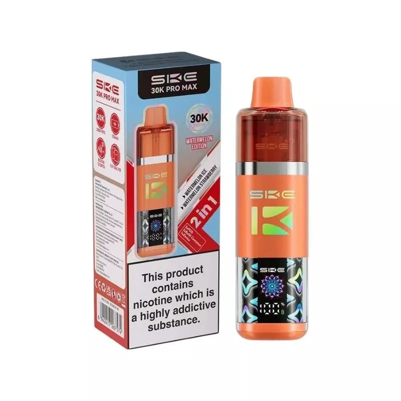 SKE 30K Pro Max 2-in-1 Pod Kit Watermelon Edition – dual-flavor, high-performance vaping device