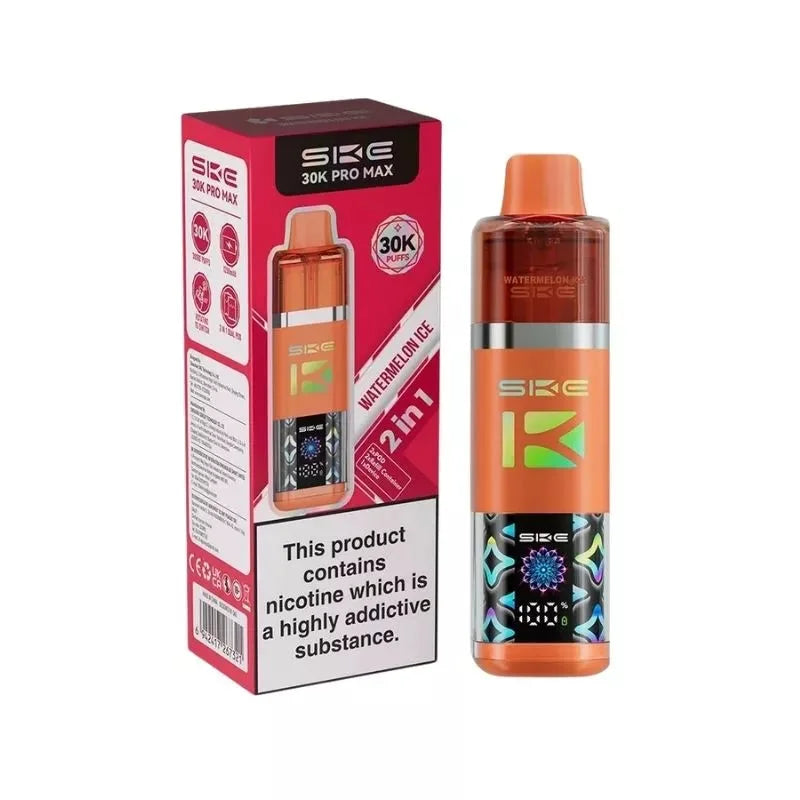 SKE 30K Pro Max 2-in-1 Pod Kit Watermelon Ice – dual-flavor, high-performance vaping device