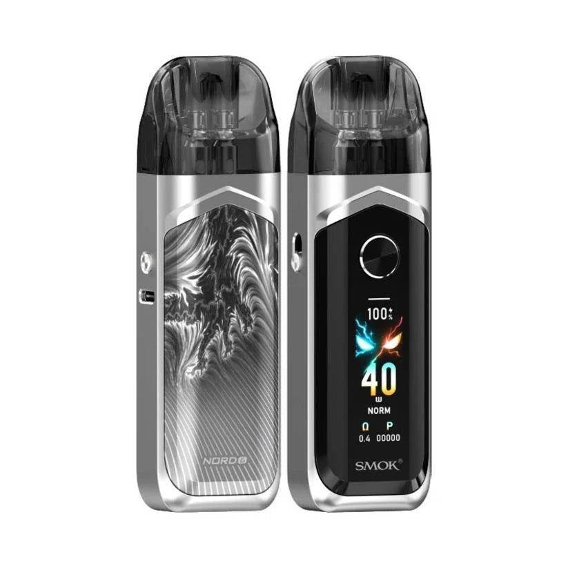 Smok Nord 6 Pod Vape Kit in silver Color
