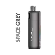 Space Grey OXVA ONEO 40W Pod Vape Kit with 1600mAh battery and 2ML tank, displayed alongside the brand name in a stylized font.