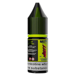 Load image into Gallery viewer, A 30ml bottle of Nasty Liq Strawberry Raspberry Nic Salt Vape Juice with bold red and pink packaging, displaying the Nasty Liq logo and dual berry flavor name, designed for use in nicotine salt vaping devices.

