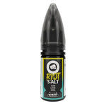 Load image into Gallery viewer, Bottle of Sub Lime Riot Squad Punx Nic Salts with vibrant green‑yellow packaging featuring bold lime graphics, prominent Punx logo, and available in 5 mg, 10 mg, or 20 mg nicotine strengths, designed for nicotine salt vape devices.
