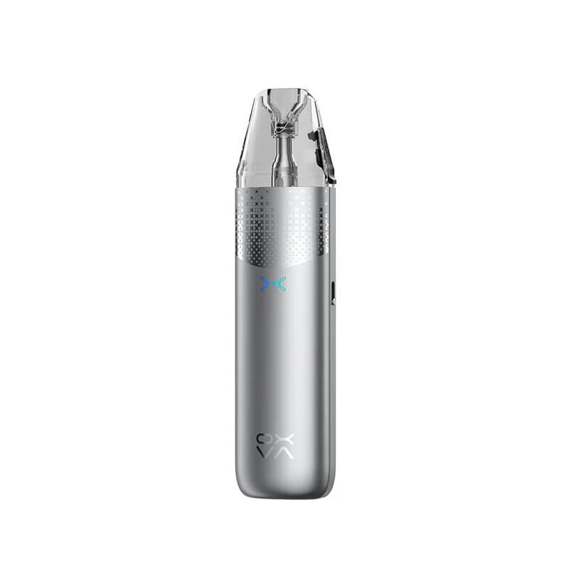 OXVA Nexlim 2 Mini vape kit in Titanium Gray, featuring a slim premium chassis and a top-fill pod cartridge, available at Ecosmok.