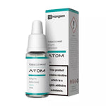 Load image into Gallery viewer, A bottle of Tobacco Mint Hangsen e-liquid next to its packaging box. The bottle has a white cap and the liquid inside is clear.
