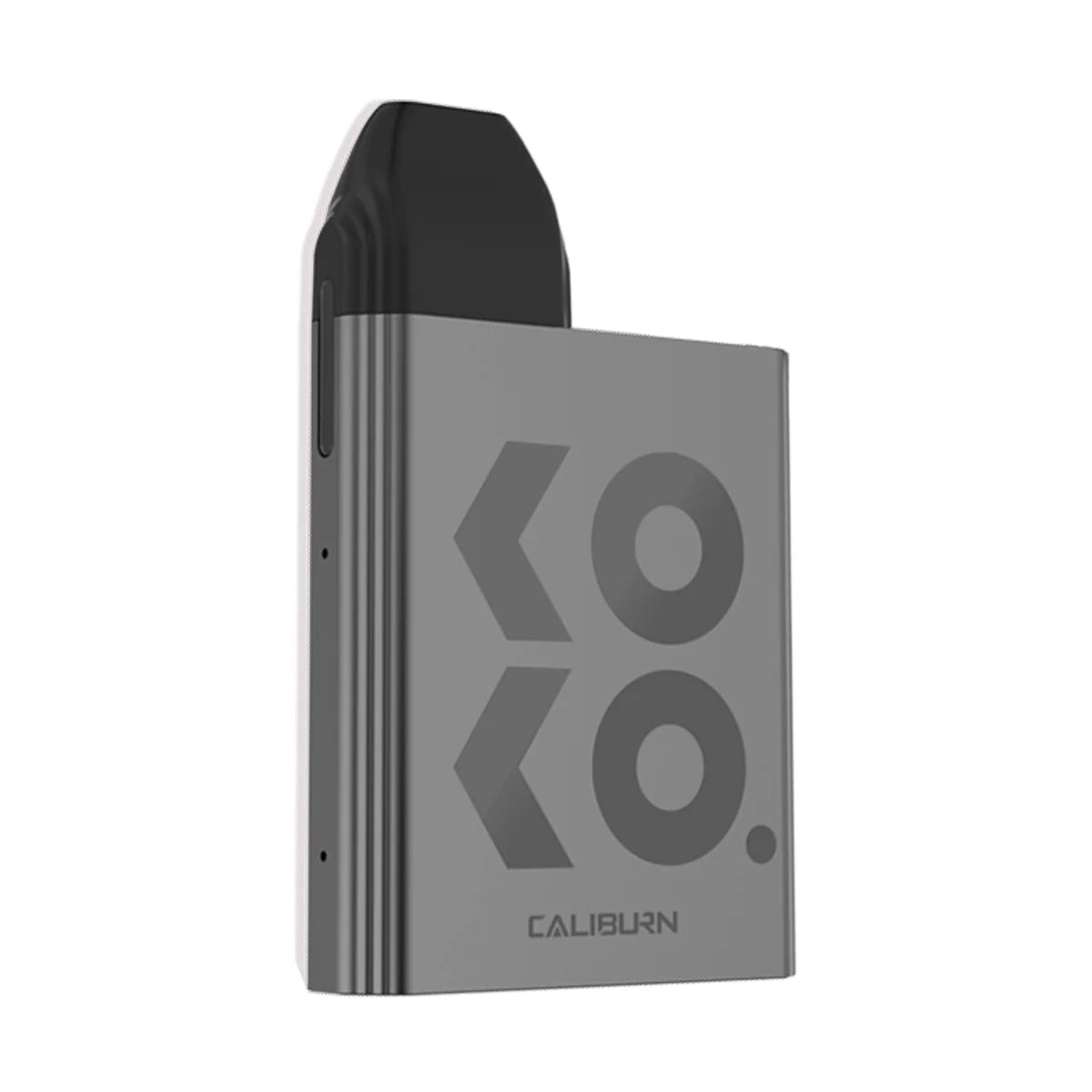 UWELL Caliburn KOKO Pod Kit in Grey – compact refillable pod vape device with sleek design and portable performance.