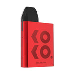 Load image into Gallery viewer, UWELL Caliburn KOKO Pod Kit in Red – compact refillable pod vape device with sleek design and portable performance.
