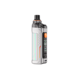 Load image into Gallery viewer, Vaporesso Armour G Vape Pod Mod Kit in Silver – rugged and ergonomic vape device with a leather-textured finish, high power output, and smart chipset technology.
