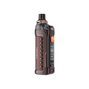 Vaporesso Armour G Vape Pod Mod Kit in Brown – rugged and ergonomic vape device with a leather-textured finish, high power output, and smart chipset technology.