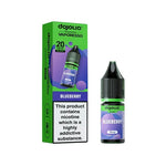 Load image into Gallery viewer, Vaporesso DOJO LIQ Blueberry 10ml nic salts box of 10 bottles with smooth flavour and MTL pod vaping performance