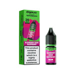 Load image into Gallery viewer, Vaporesso DOJO LIQ Blueberry SOur Raspberry 10ml nic salts box of 10 bottles with smooth flavour and MTL pod vaping performance