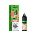 Load image into Gallery viewer, Vaporesso DOJO LIQ Sour Peach Gummy 10ml nic salts box of 10 bottles with smooth flavour and MTL pod vaping performance