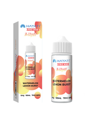 Watermelon Lemon Burst Hayati Pro Max E-Liquid 100ml – no nicotine vape juice with rich flavor and smooth 70/30 VG PG blend