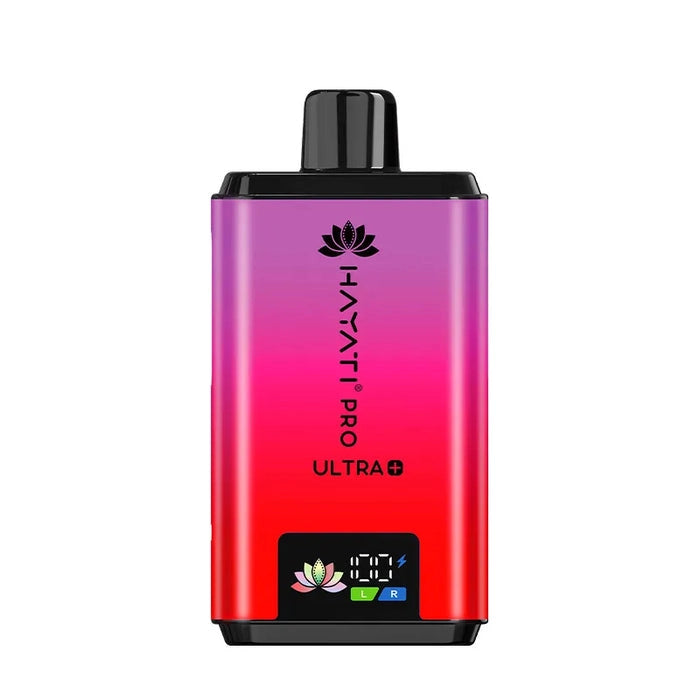 Hayati Pro Ultra Plus 25000 Prefilled Pod Kit in Watermelon Fruit Twist flavor – high-capacity vape device with up to 25,000 puffs.
